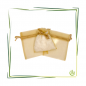 Preview: Organza Beutel Gold (12x15cm)